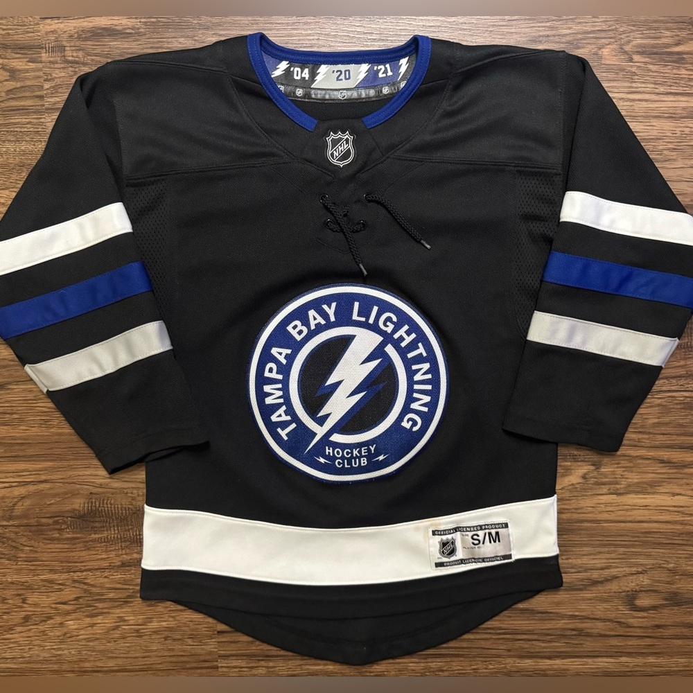 NHL Tampa Bay Lightning Youth Black Alternate Premier Jersey